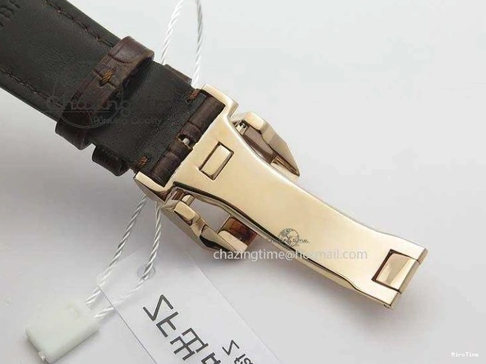 MIROTIME 0416 Portuguese Chrono RG IW371480 ZF 1:1 Best Edition White Dial On Brown Leather Strap A7750 V HighPerformance 7266